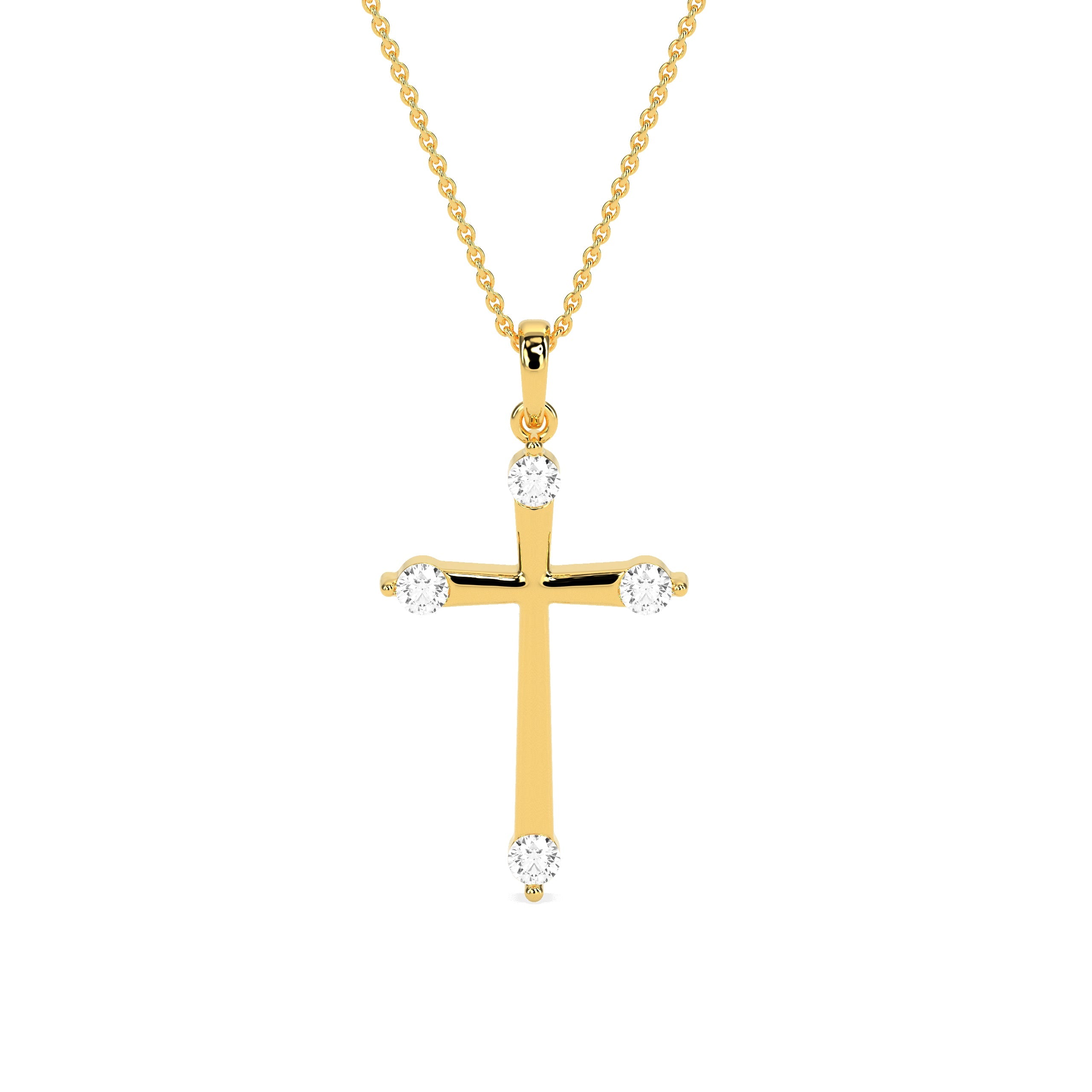 Timeless Round Diamond Pendant - Godahari Dev Jewells