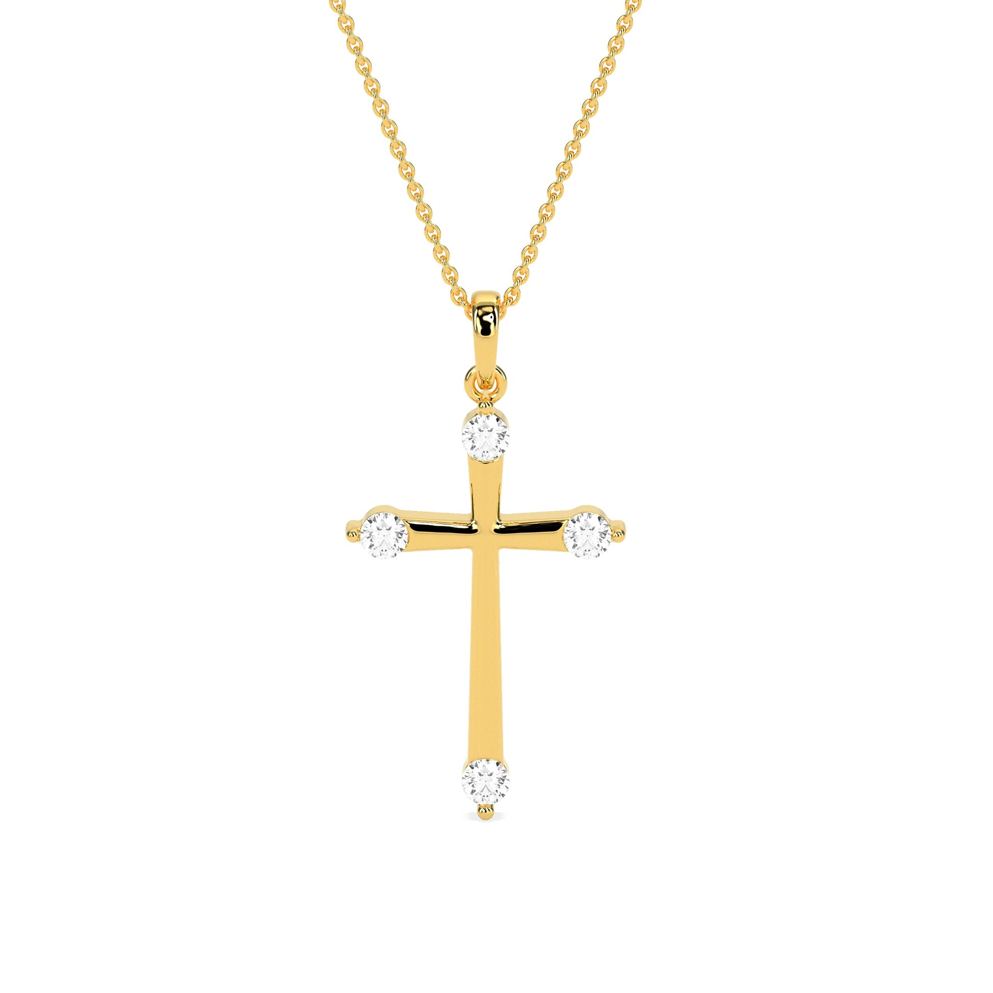 Timeless Round Diamond Pendant - Godahari Dev Jewells