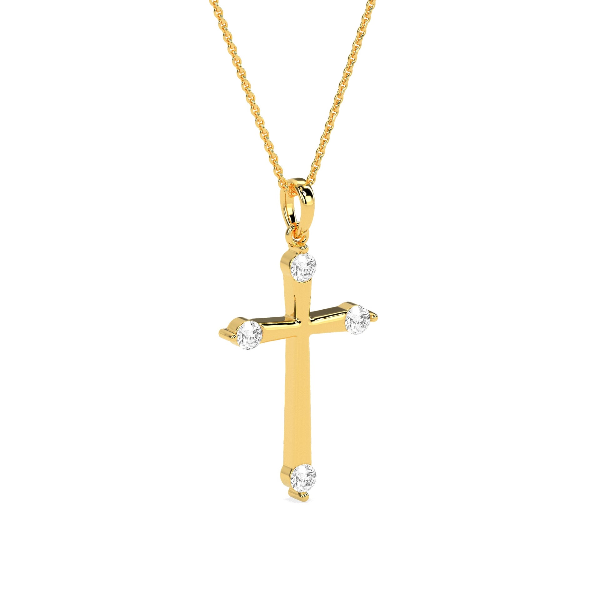 Timeless Round Diamond Pendant - Godahari Dev Jewells