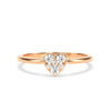 14K / Rose gold / HI colour I1 clarity VG cut