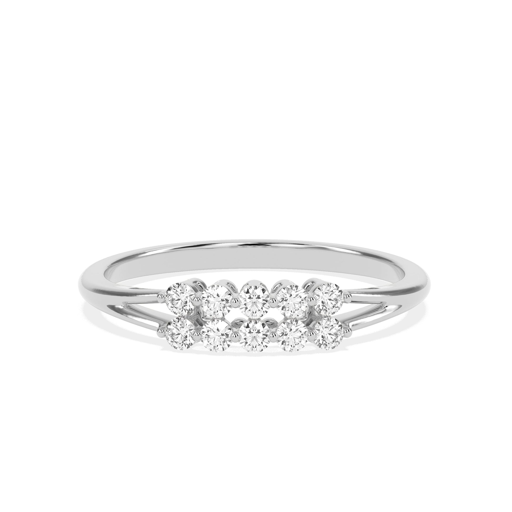 0.26 Ct  Diamond Wedding Band - Godahari Dev Jewells