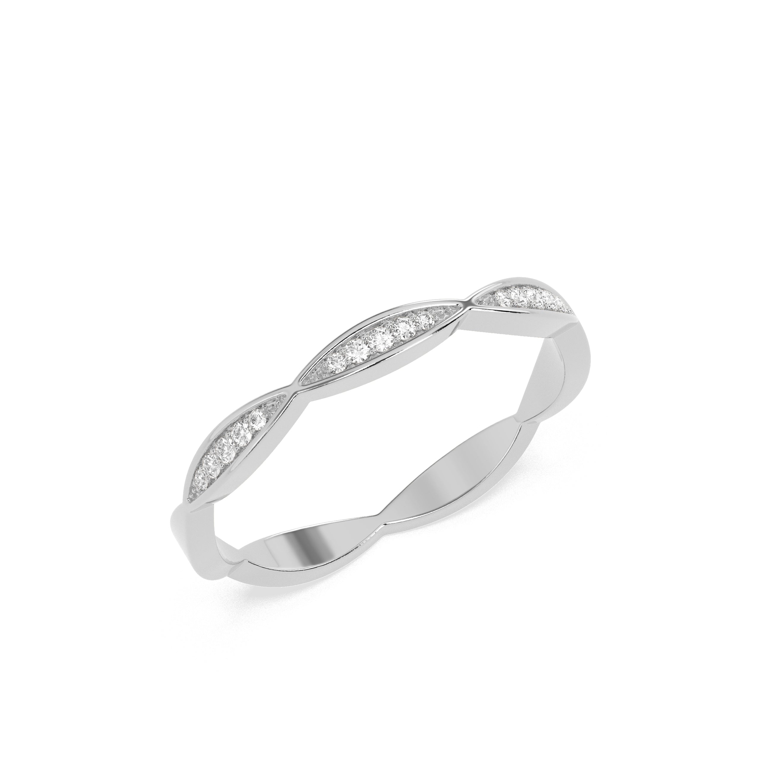 0.22 Ct  Diamond Eternity Ring - Godahari Dev Jewells