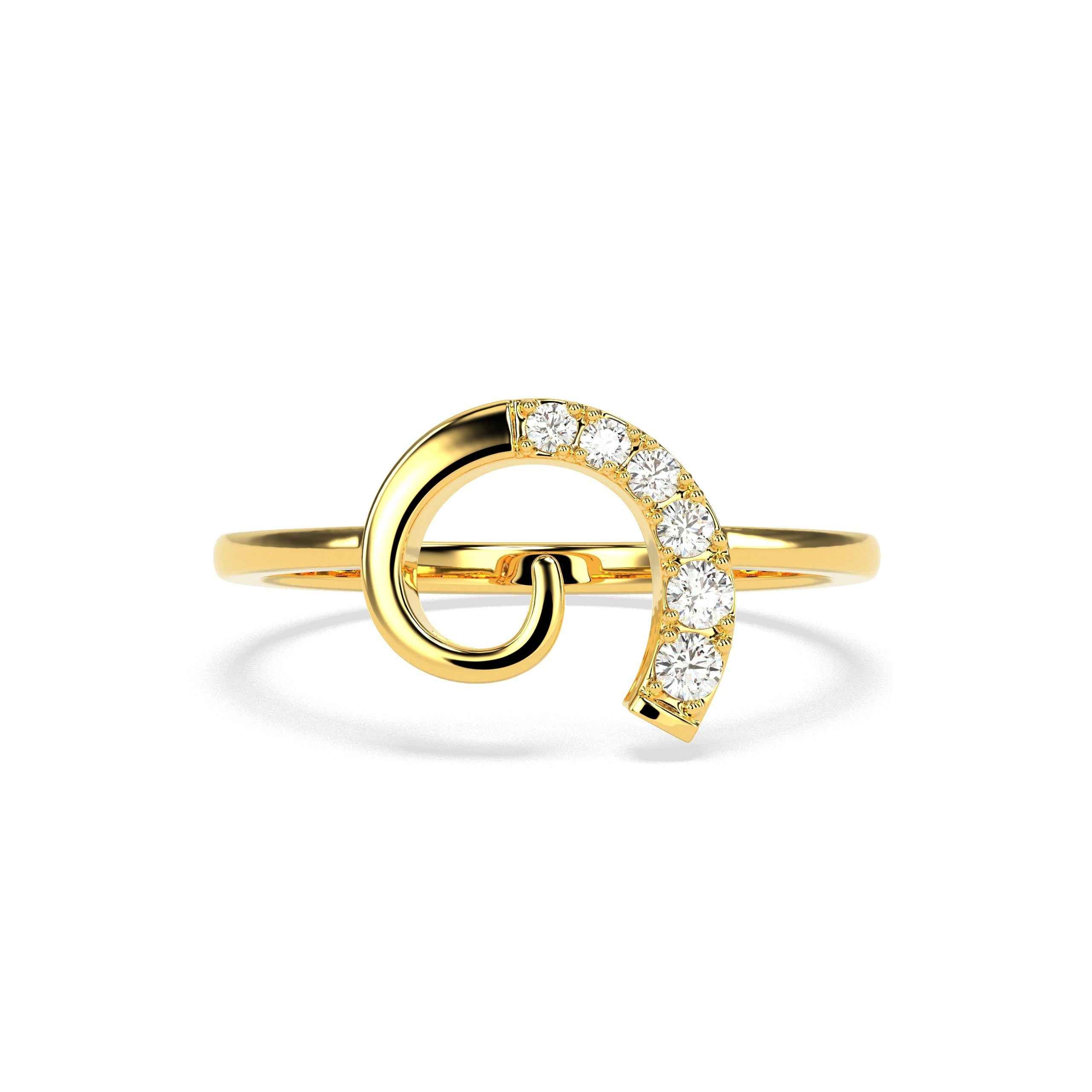 0.14 Ct  Diamond Fashion Ring - GodahariDev Jewells