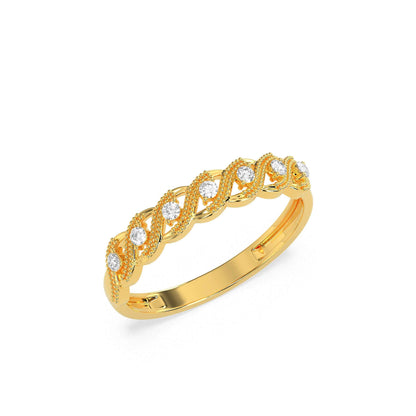 Diamond  Wedding Band - GodahariDev Jewells