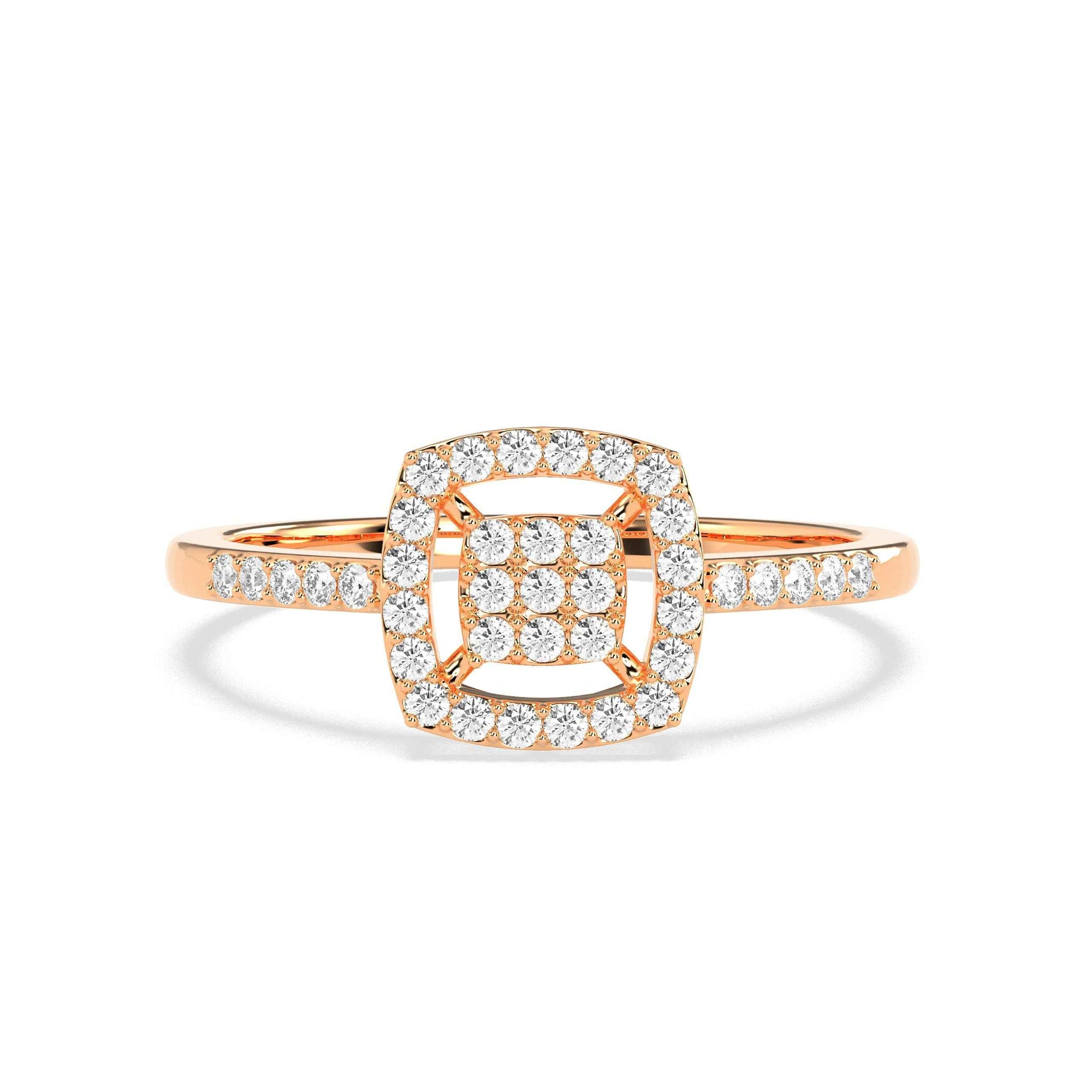 0.25 CT  Round Diamond RING - GodahariDev Jewells