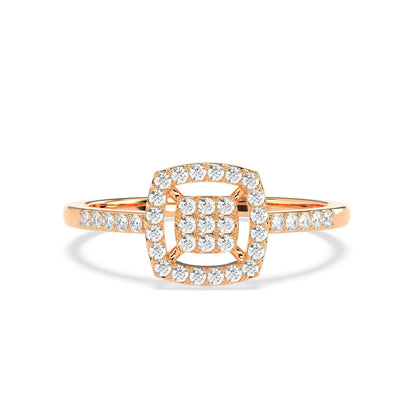 0.25 CT  Round Diamond RING - GodahariDev Jewells