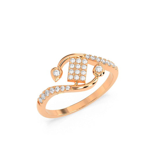 0.248 Cluster Diamond RING - GodahariDev Jewells