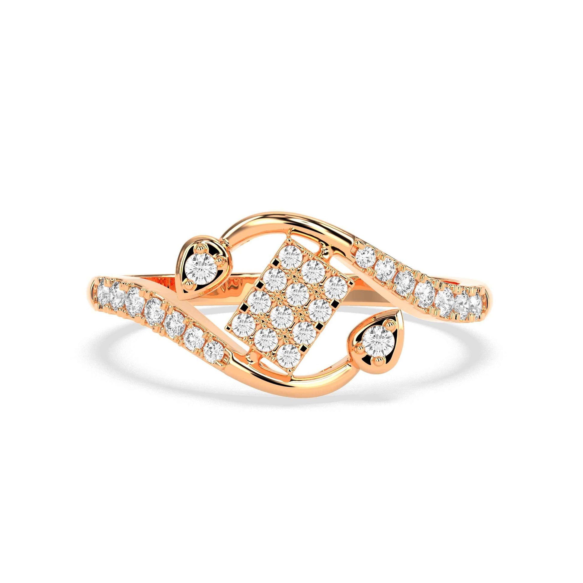 0.248 Cluster Diamond RING - GodahariDev Jewells