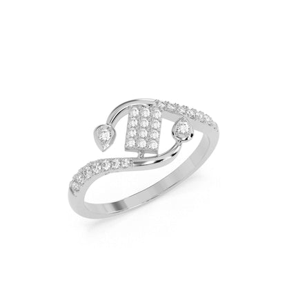 0.248 Cluster Diamond RING - GodahariDev Jewells