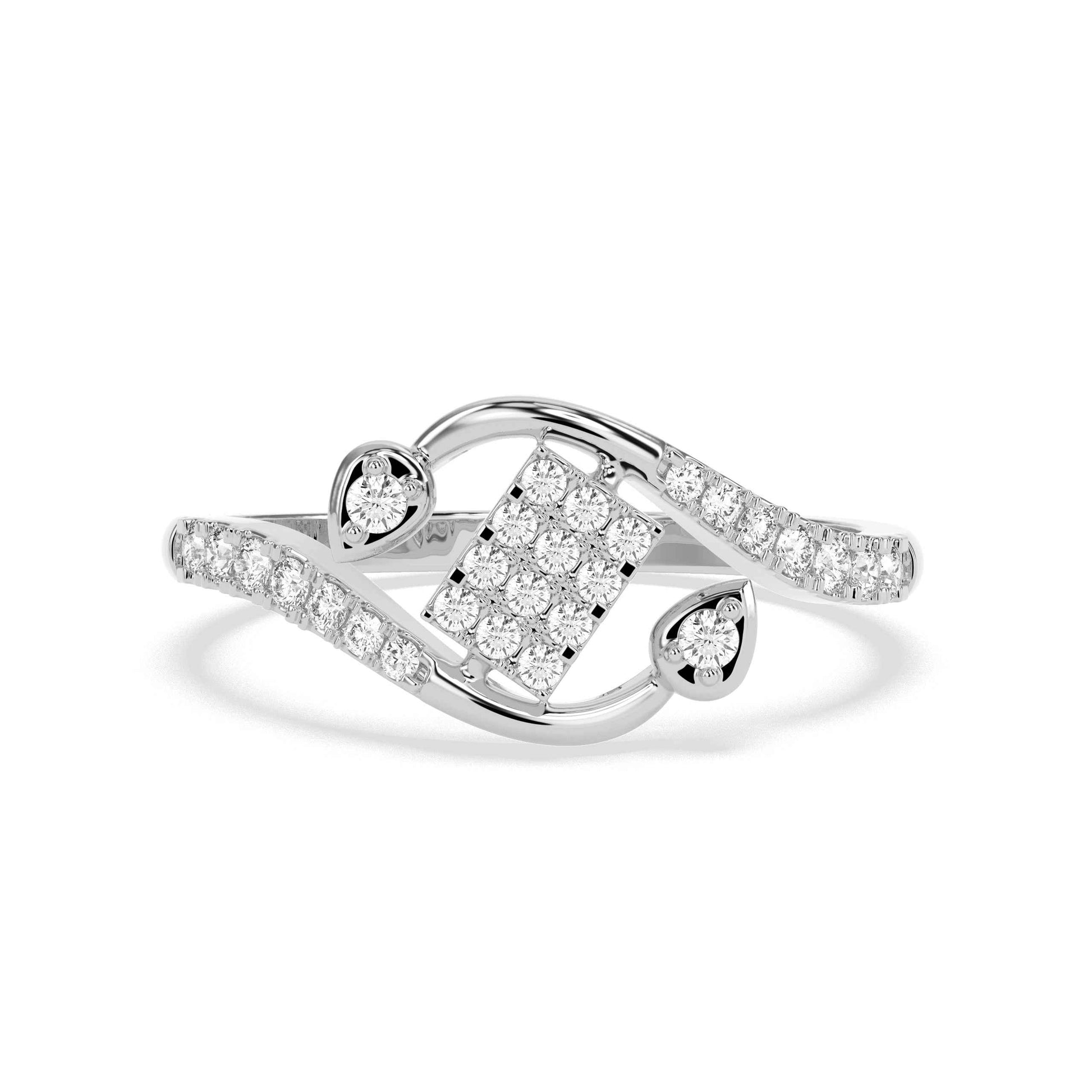 0.248 Cluster Diamond RING - GodahariDev Jewells