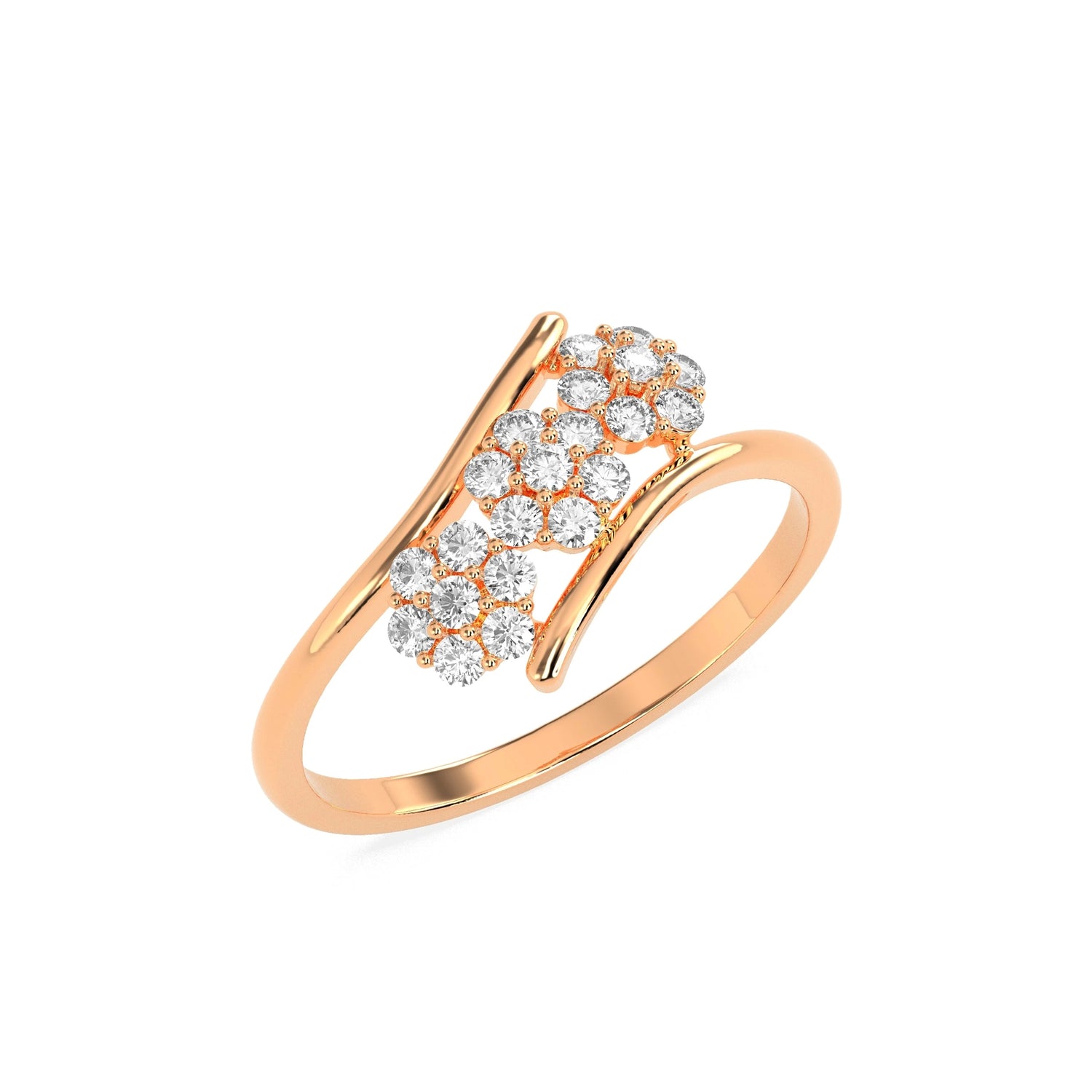 0.32 CT  Round Luxe Diamond RING - Godahari Dev Jewells