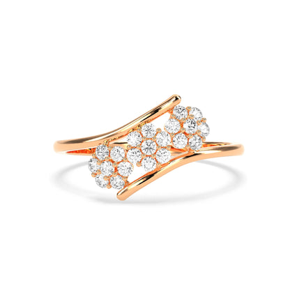 0.32 CT  Round Luxe Diamond RING - Godahari Dev Jewells