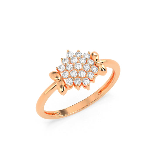 0.29 CT Galaxy Diamond RING - Godahari Dev Jewells