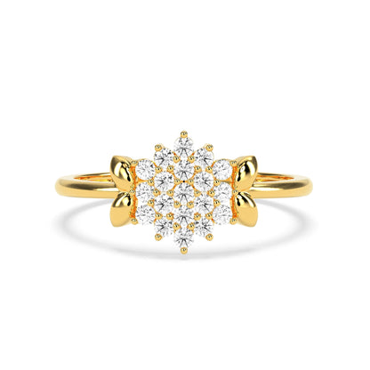0.29 CT Galaxy Diamond RING - Godahari Dev Jewells