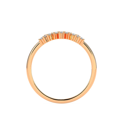 0.23 CT Floral Diamond RING - Godahari Dev Jewells