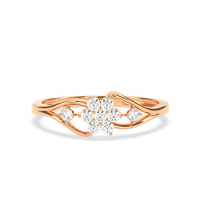 0.2 CT Chic Charms Diamond RING - Godahari Dev Jewells