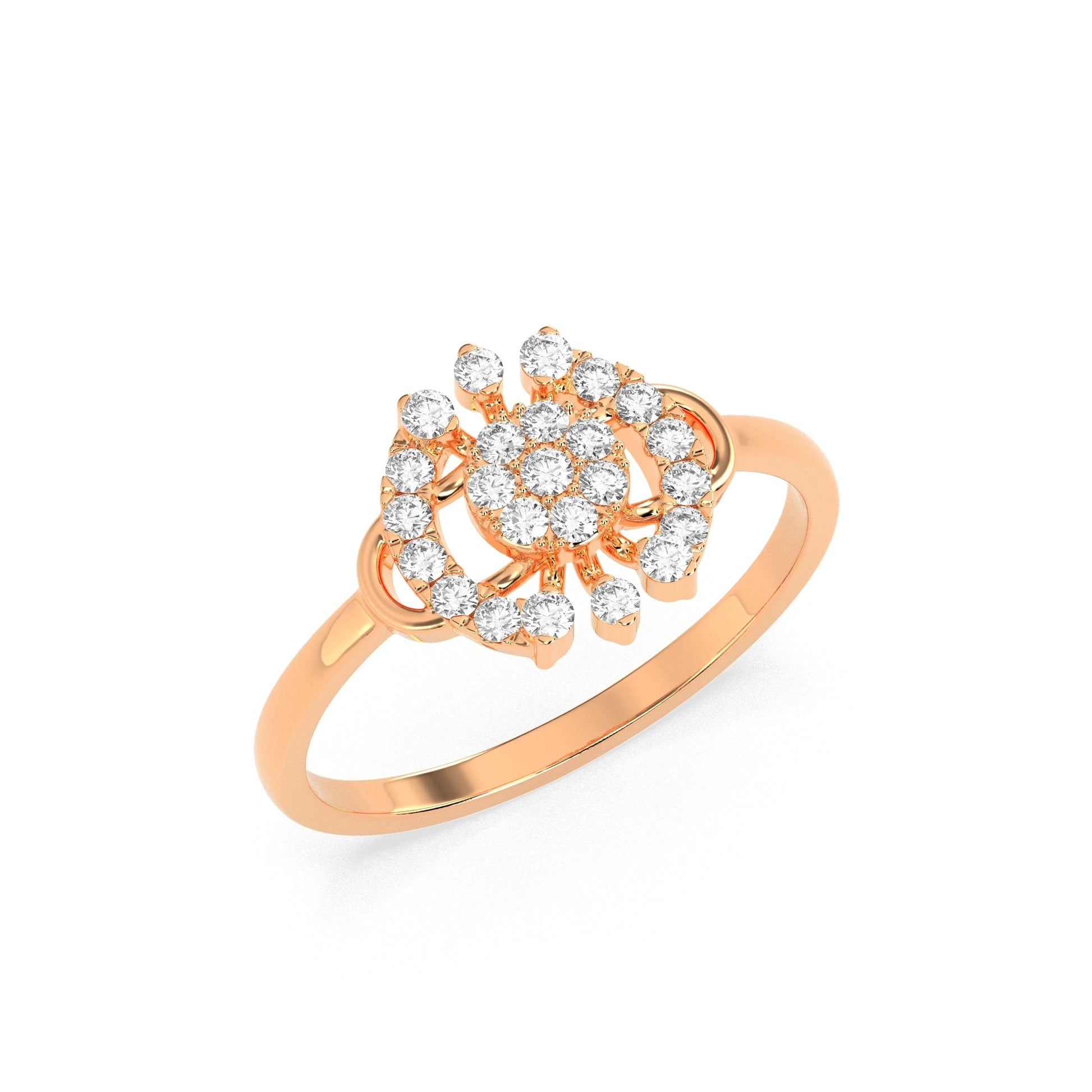 0.298 CT Mystic Divine Diamond RING - Godahari Dev Jewells