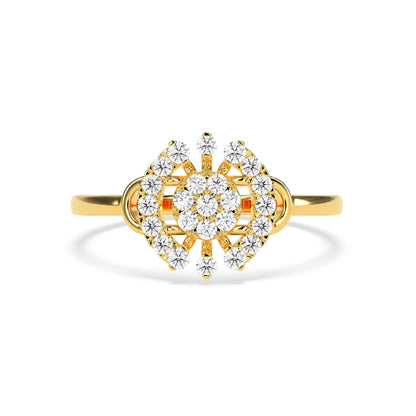 0.298 CT Mystic Divine Diamond RING - Godahari Dev Jewells