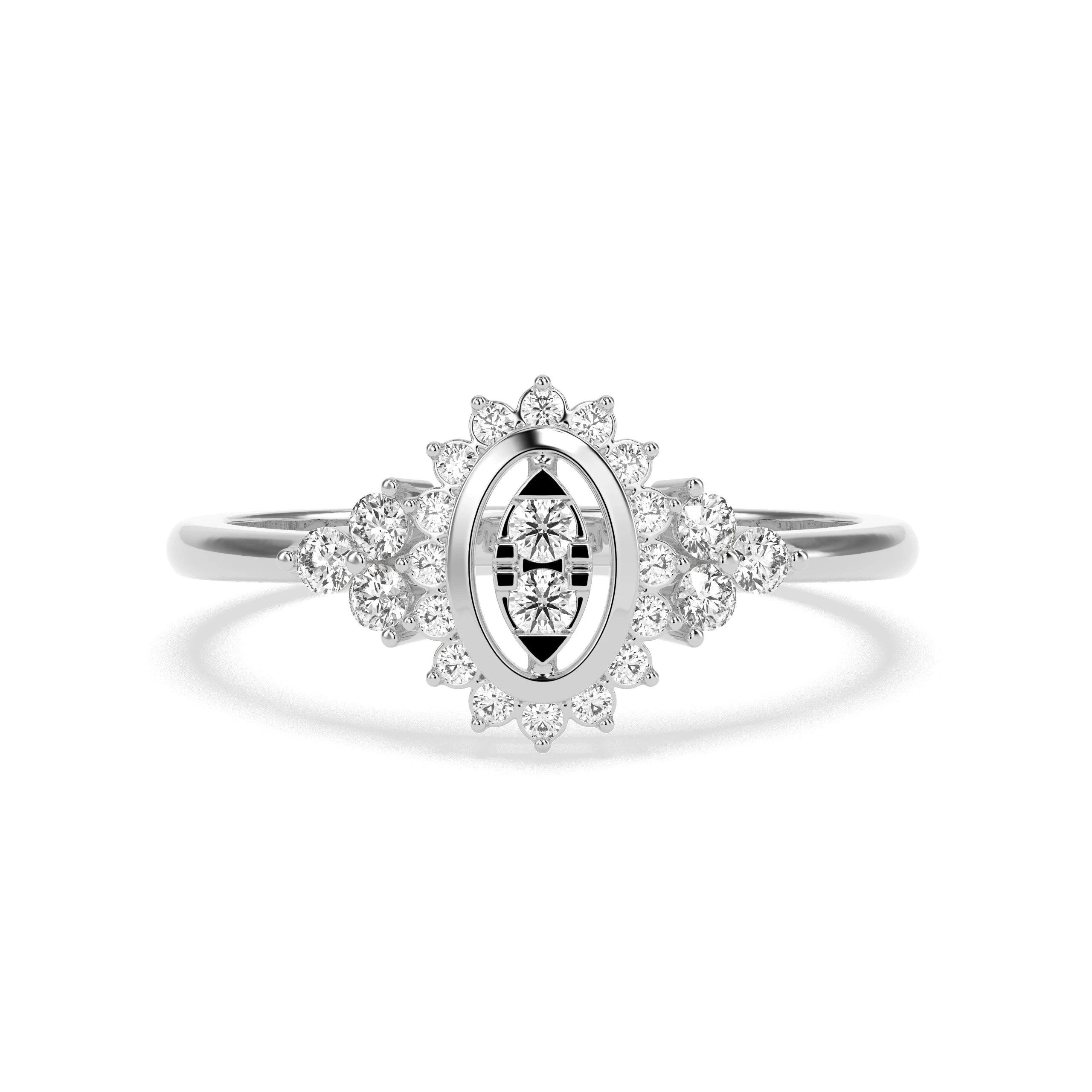 0.25 CT Eternal Diamond RING - Godahari Dev Jewells