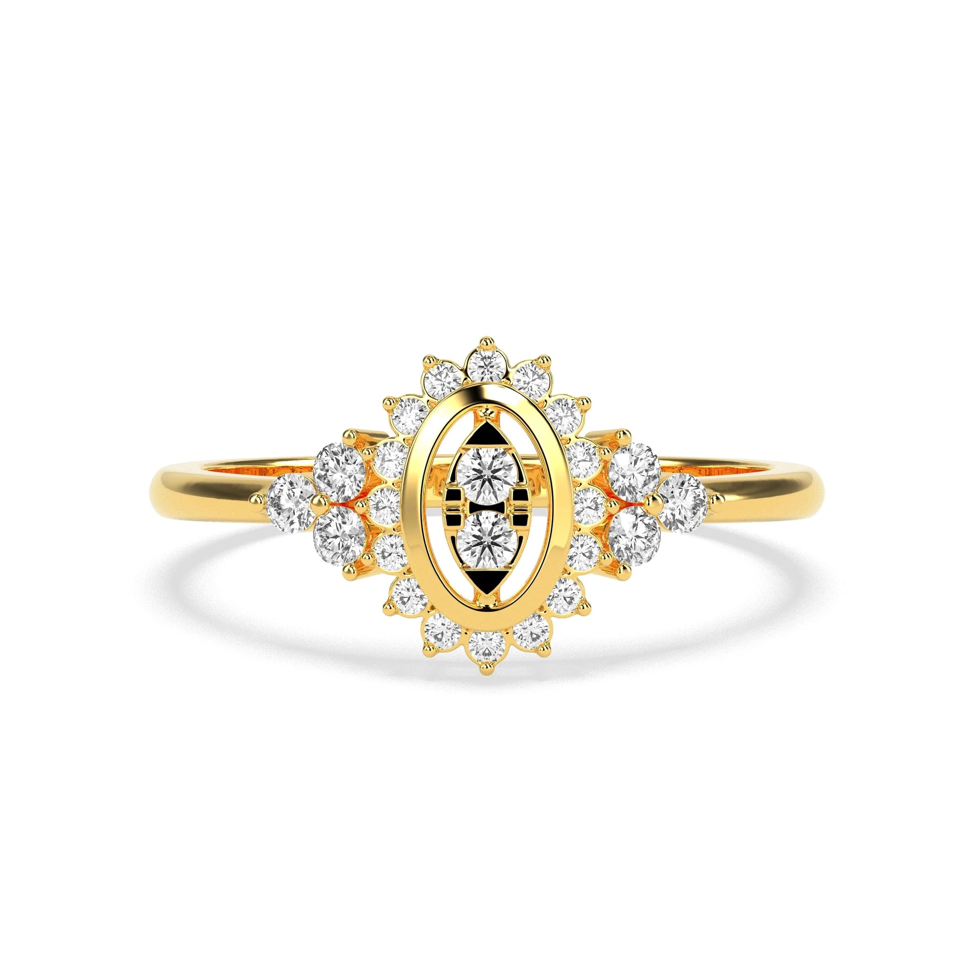 0.25 CT Eternal Diamond RING - Godahari Dev Jewells