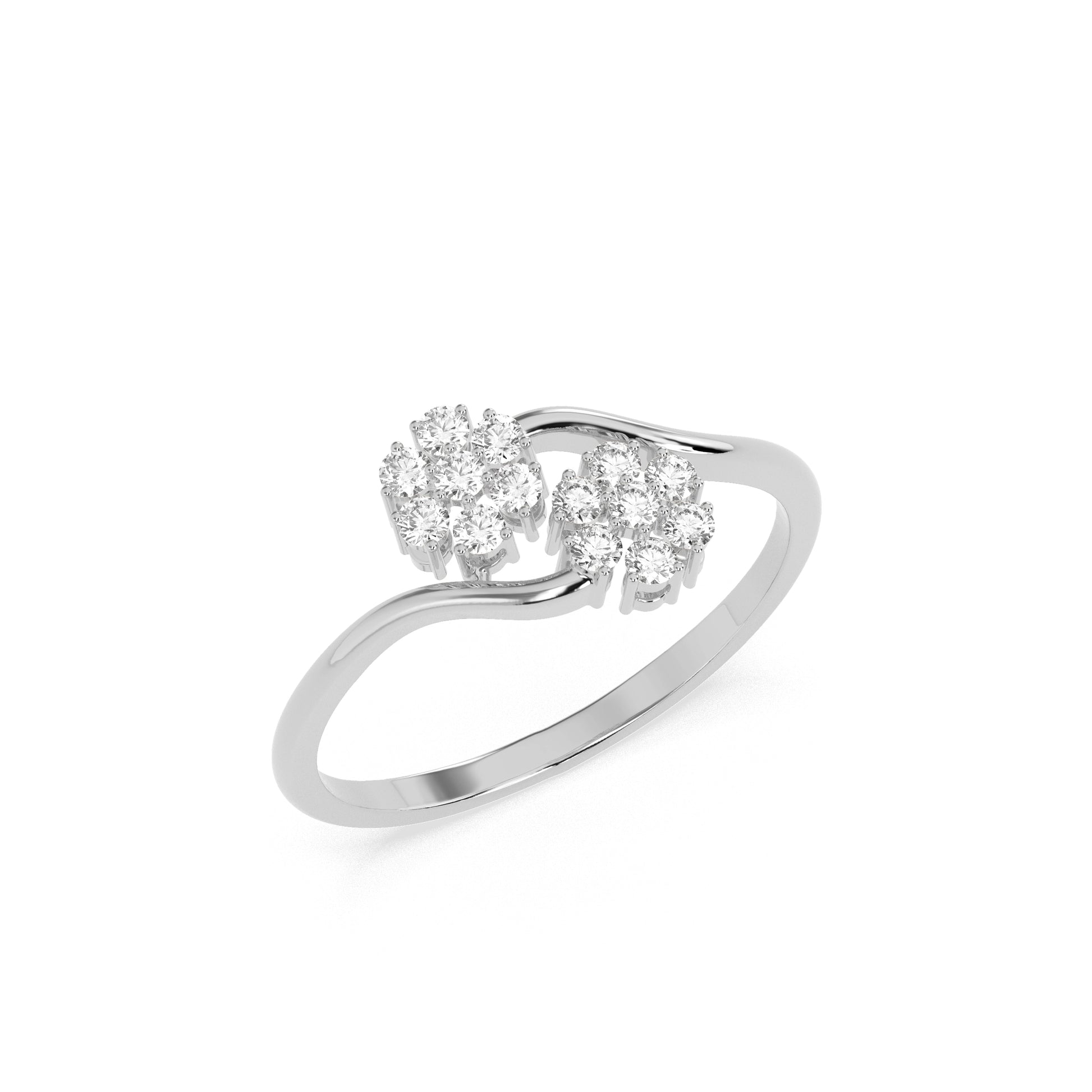 0.18 CT Seraphic Sparkle Diamond RING - Godahari Dev Jewells