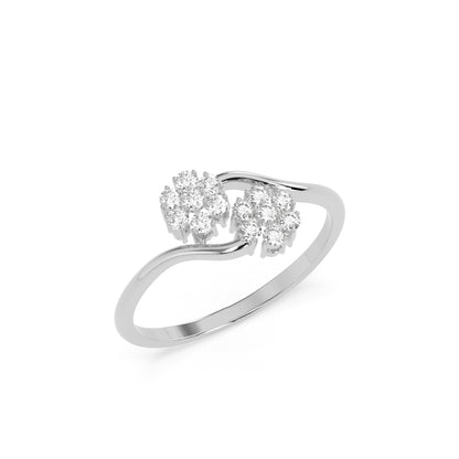 0.18 CT Seraphic Sparkle Diamond RING - Godahari Dev Jewells