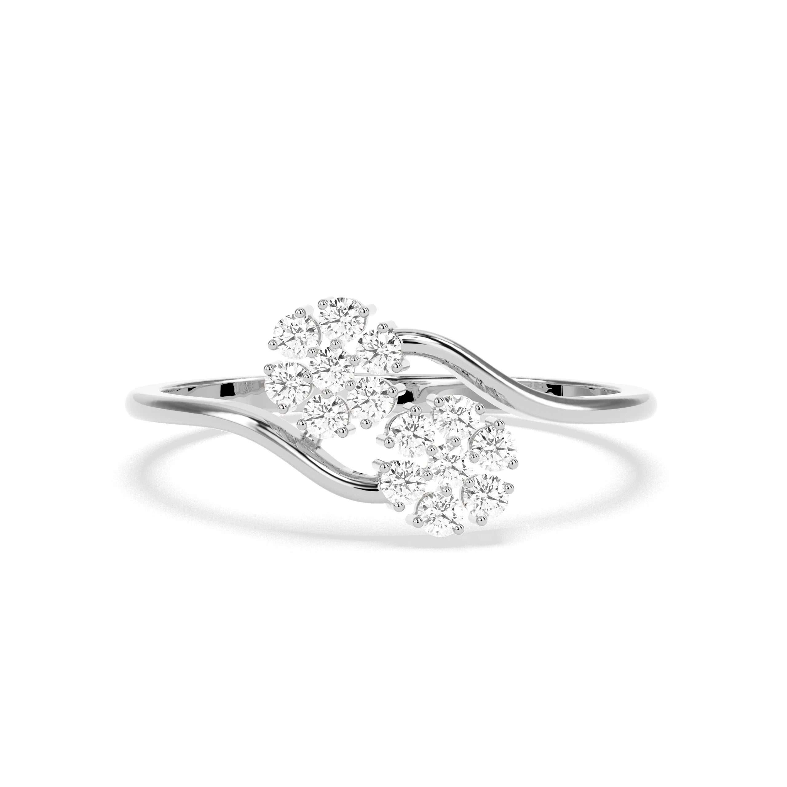 0.18 CT Seraphic Sparkle Diamond RING - Godahari Dev Jewells