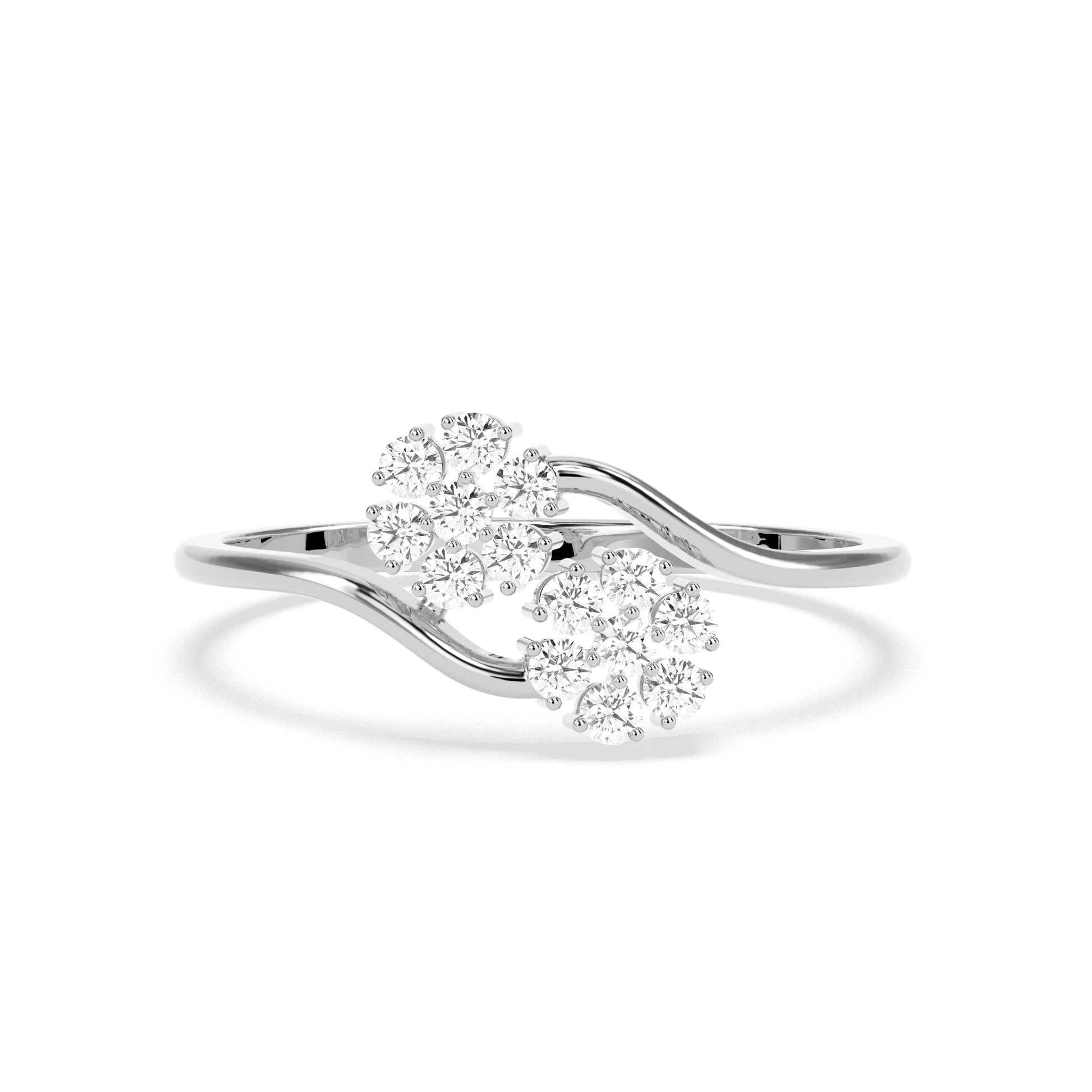 0.18 CT Seraphic Sparkle Diamond RING - Godahari Dev Jewells