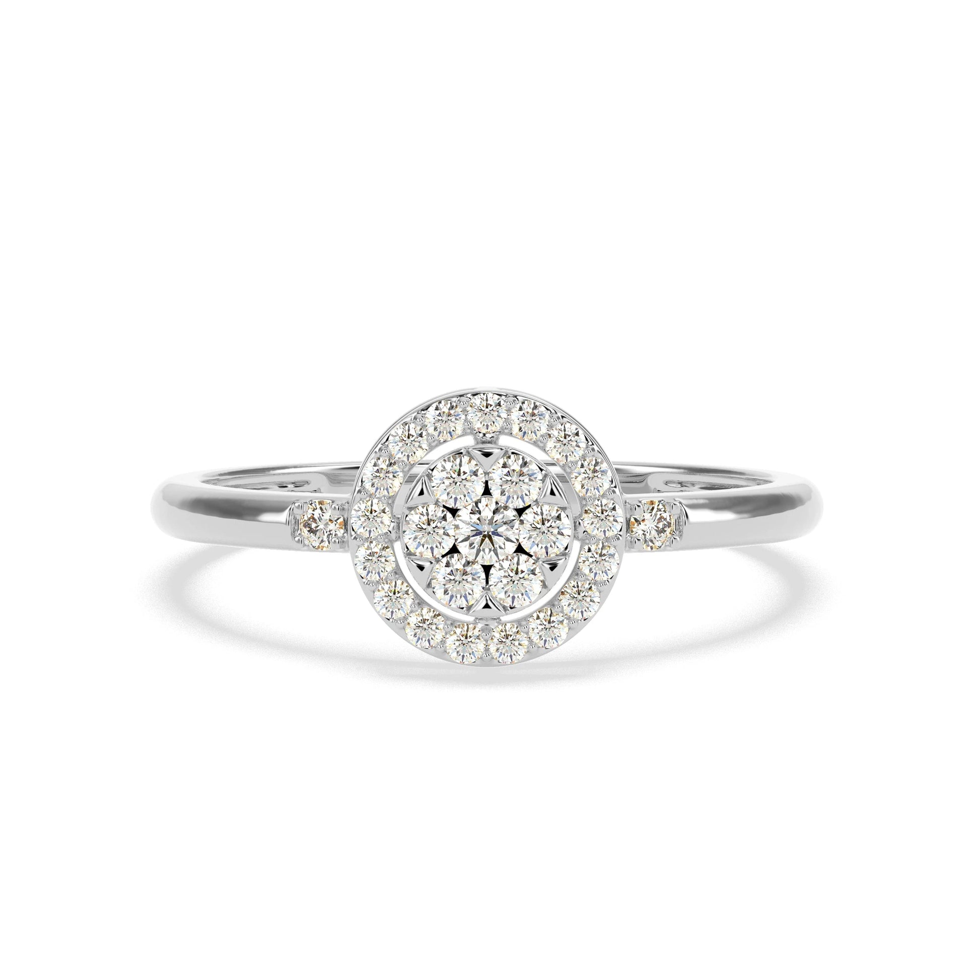 0.211 CT Enchanted Elegance Diamond RING - Godahari Dev Jewells