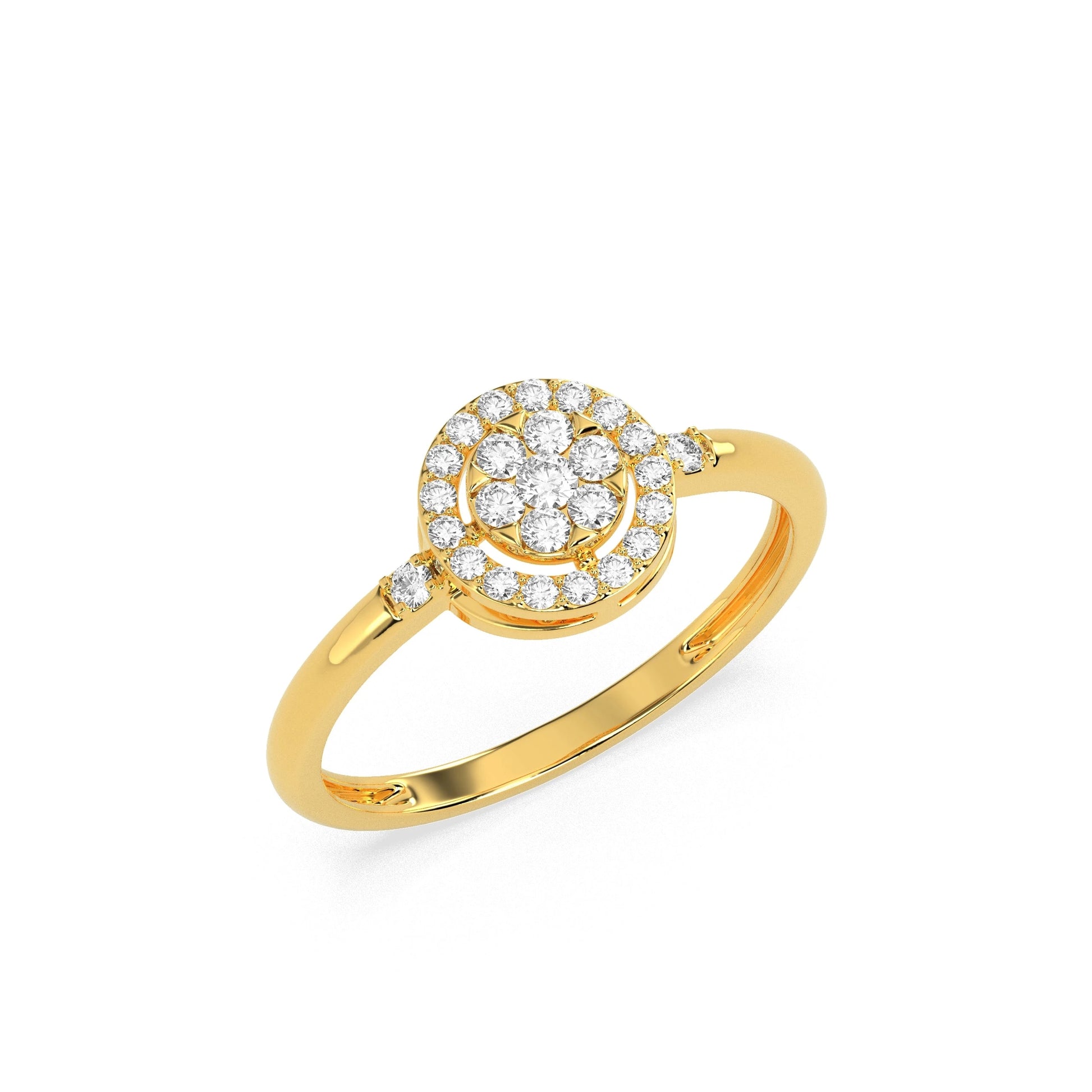 0.211 CT Enchanted Elegance Diamond RING - Godahari Dev Jewells
