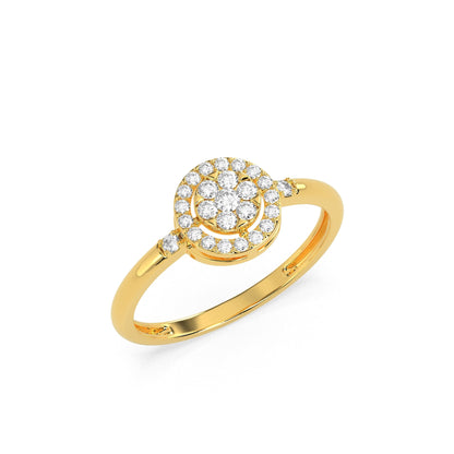 0.211 CT Enchanted Elegance Diamond RING - Godahari Dev Jewells