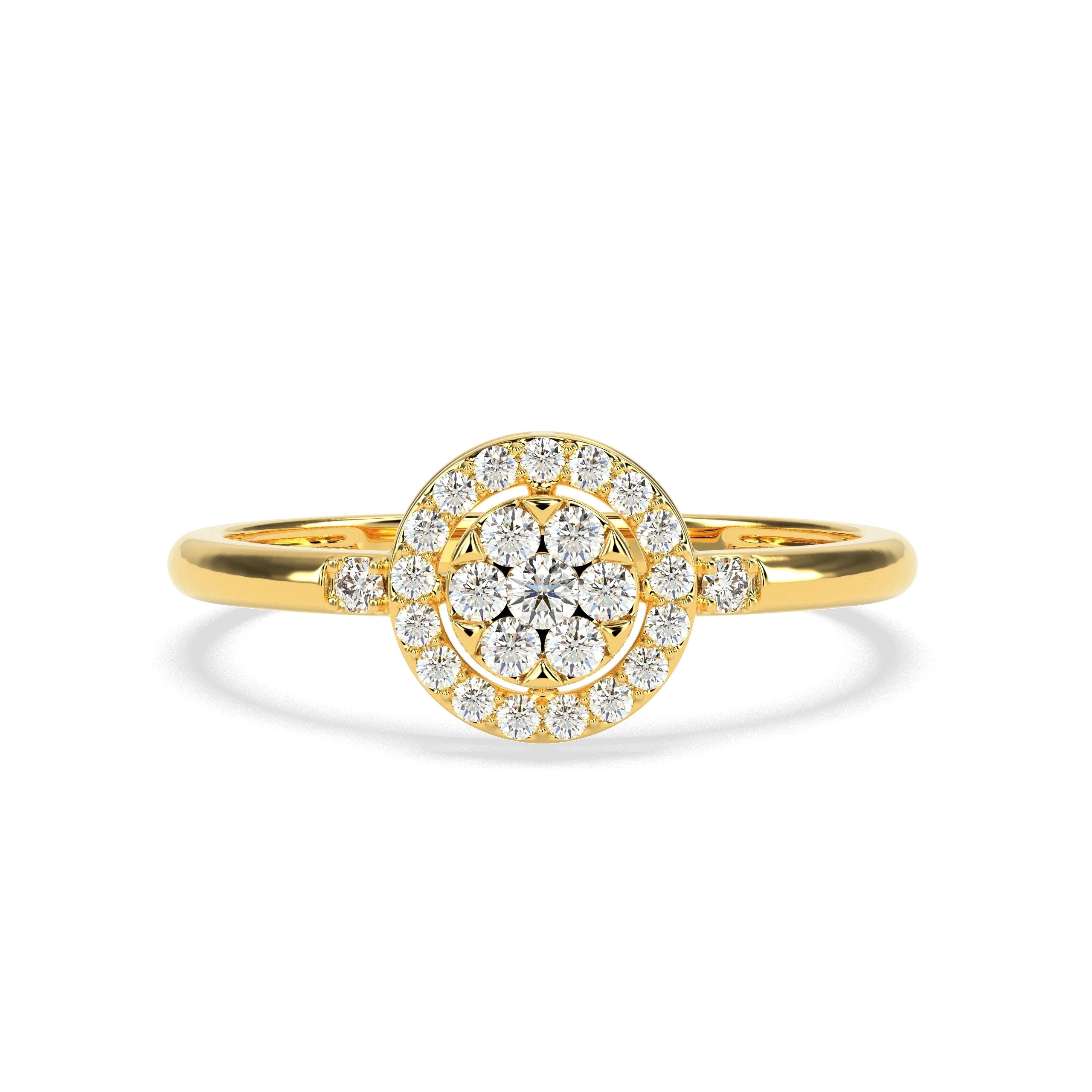 0.211 CT Enchanted Elegance Diamond RING - Godahari Dev Jewells