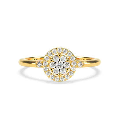0.211 CT Enchanted Elegance Diamond RING - Godahari Dev Jewells
