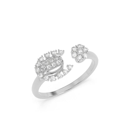 0.26 CT Whispered Vows Diamond RING - Godahari Dev Jewells