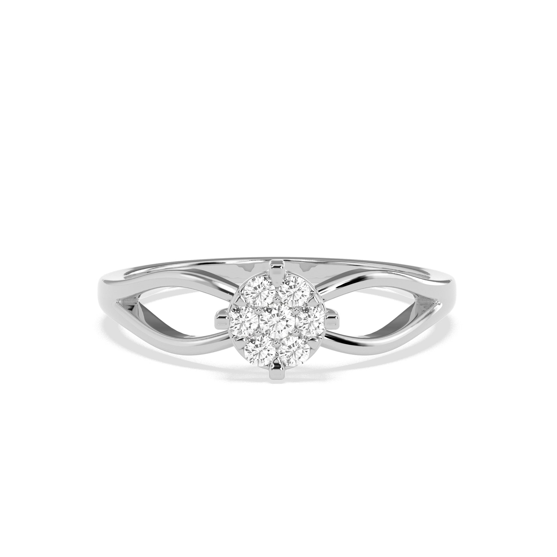 0.12 CT Eternal Embrace Diamond RING - Godahari Dev Jewells