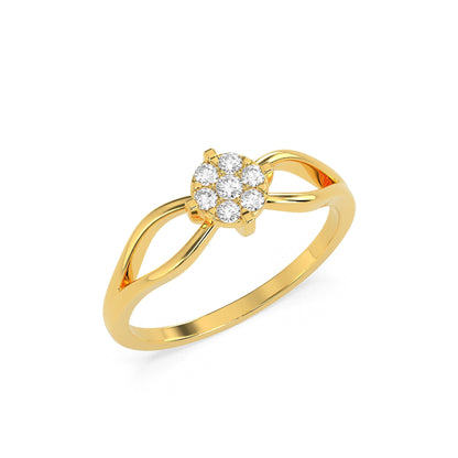 0.12 CT Eternal Embrace Diamond RING - Godahari Dev Jewells