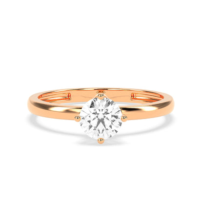 0.73 CT Golden Glow Diamond RING - Godahari Dev Jewells