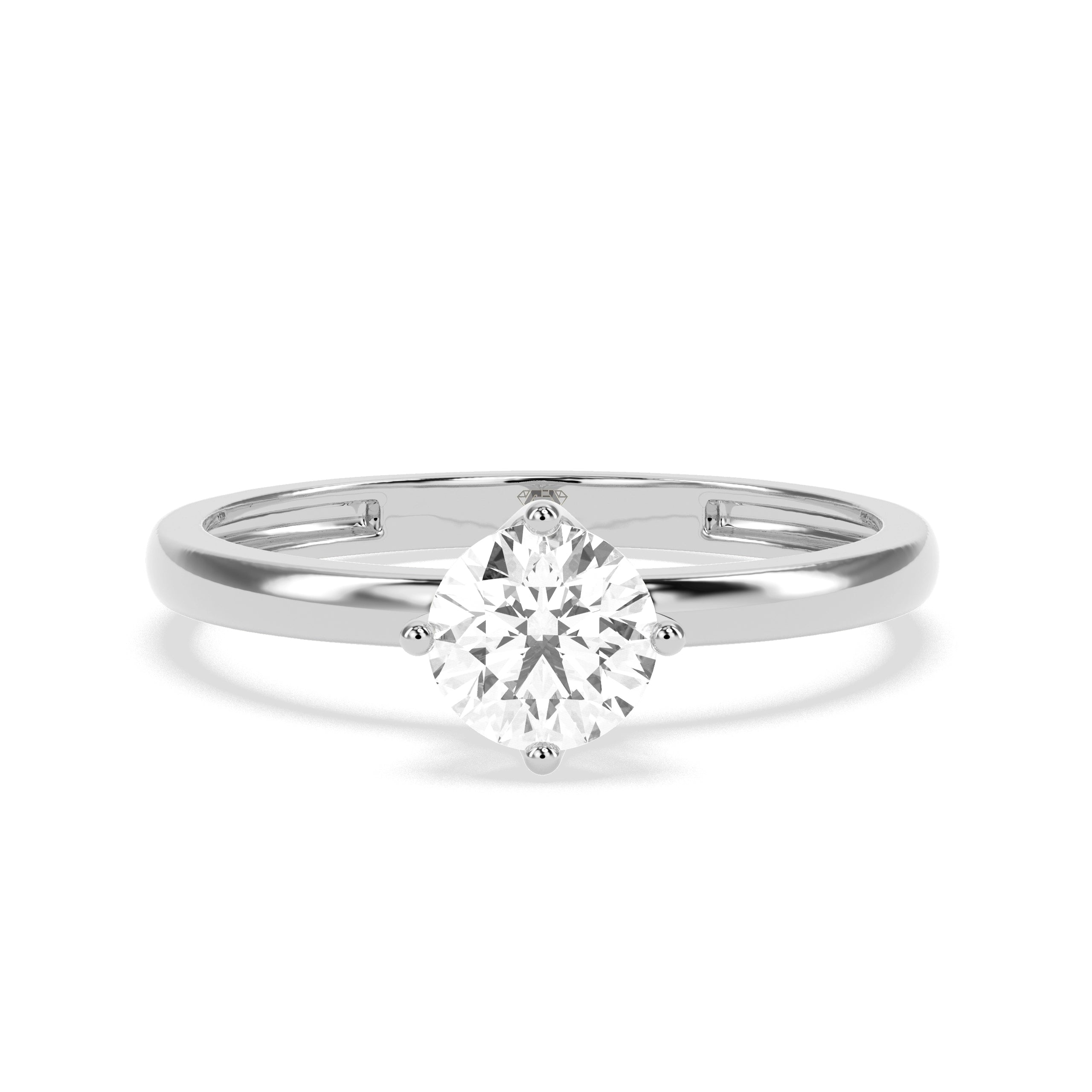 0.73 CT Golden Glow Diamond RING - Godahari Dev Jewells