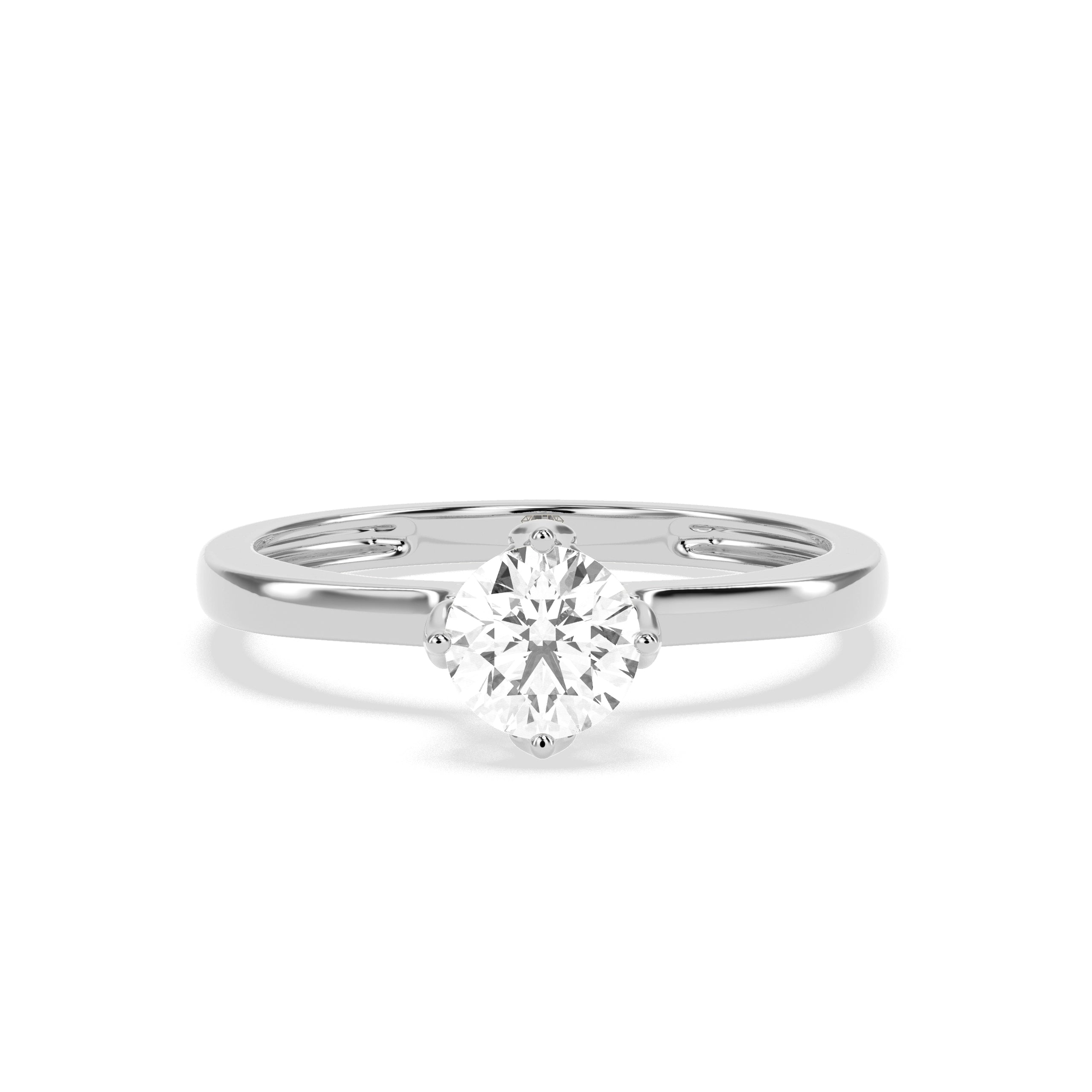 0.77 CT Pure Devotion Diamond RING - Godahari Dev Jewells