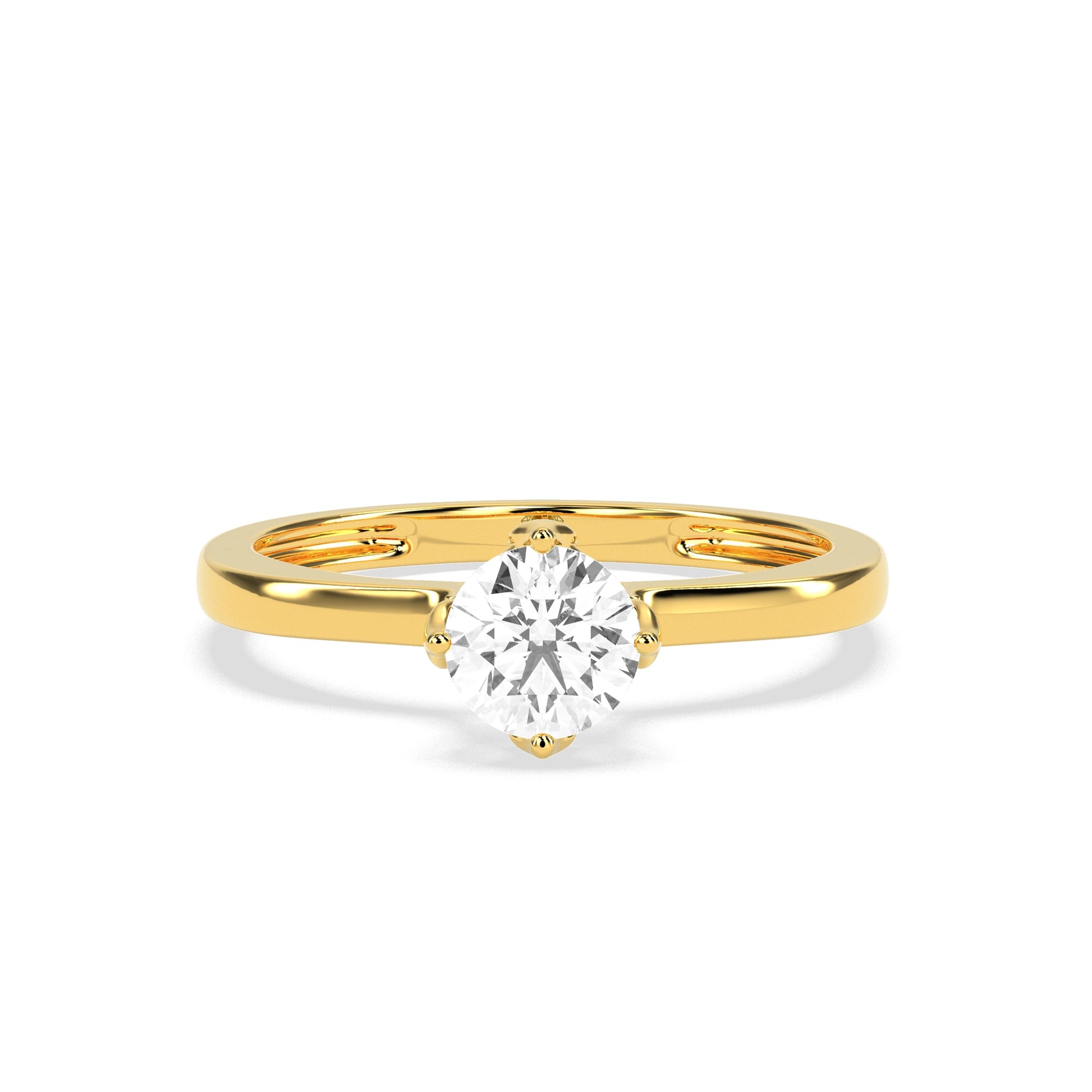 0.77 CT Pure Devotion Diamond RING - Godahari Dev Jewells