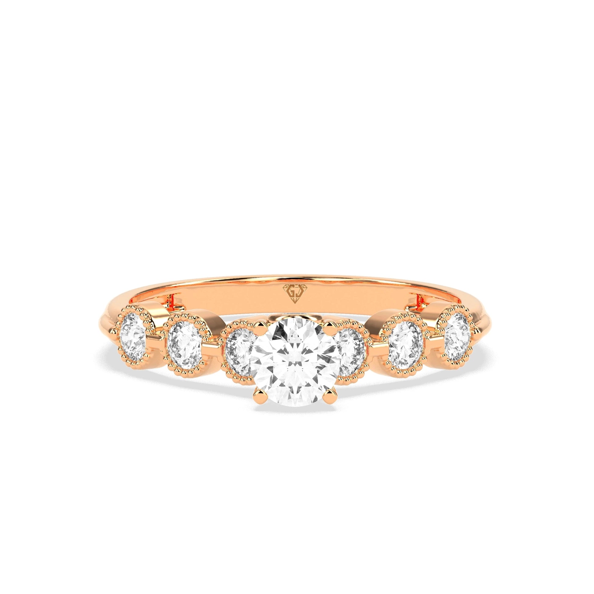 0.63 CT Sweet Serenity Diamond RING - Godahari Dev Jewells