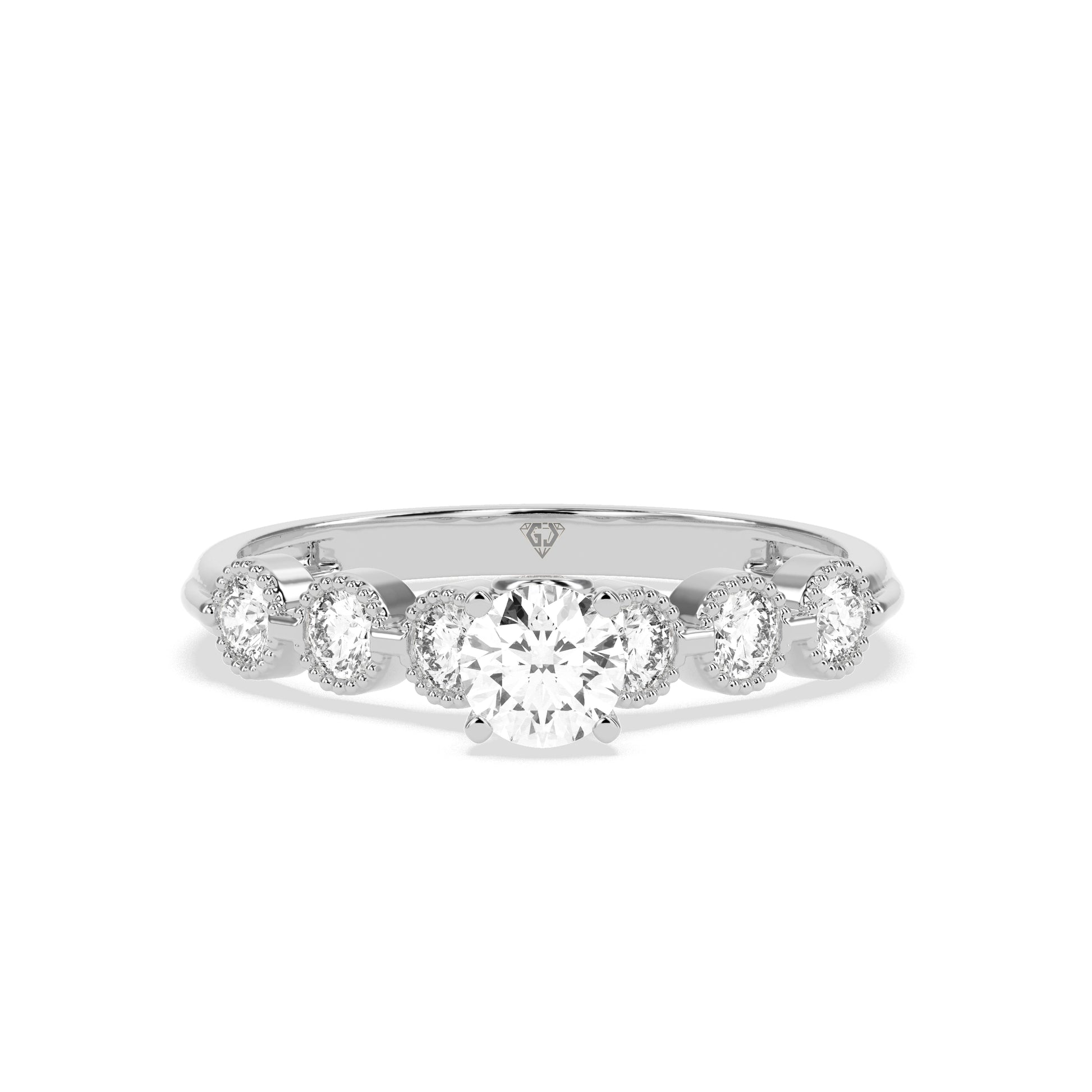 0.63 CT Sweet Serenity Diamond RING - Godahari Dev Jewells