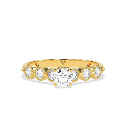 0.63 CT Sweet Serenity Diamond RING - Godahari Dev Jewells