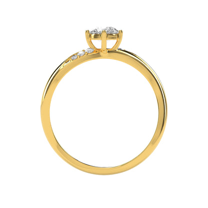 0.46 CT Celestial Bond Diamond RING - Godahari Dev Jewells