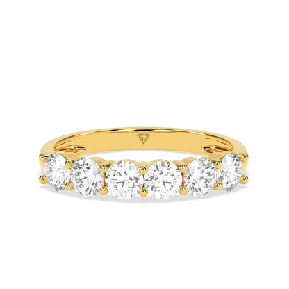 1.05 CT Golden Goddess Diamond RING - Godahari Dev Jewells