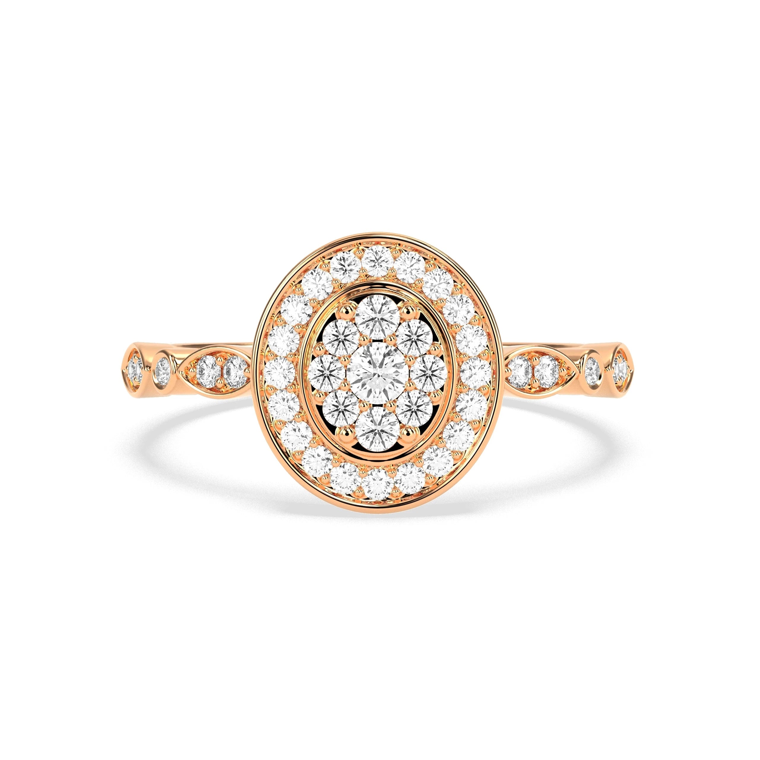 0.39 CT Diamond Dazzle Diamond RING - Godahari Dev Jewells