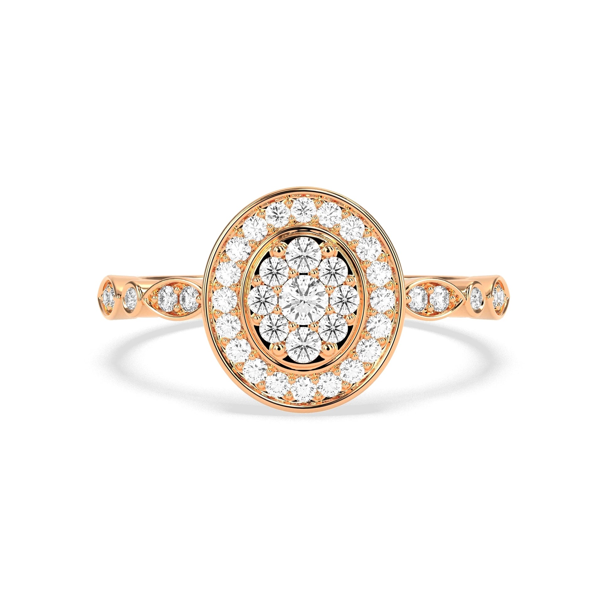 0.39 CT Diamond Dazzle Diamond RING - Godahari Dev Jewells