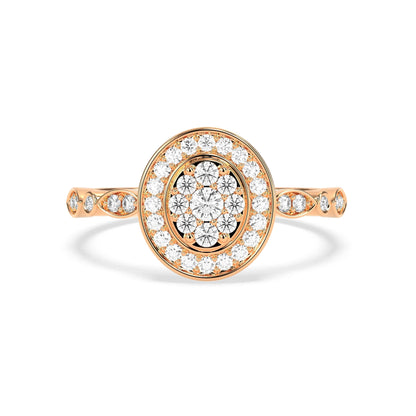 0.39 CT Diamond Dazzle Diamond RING - Godahari Dev Jewells