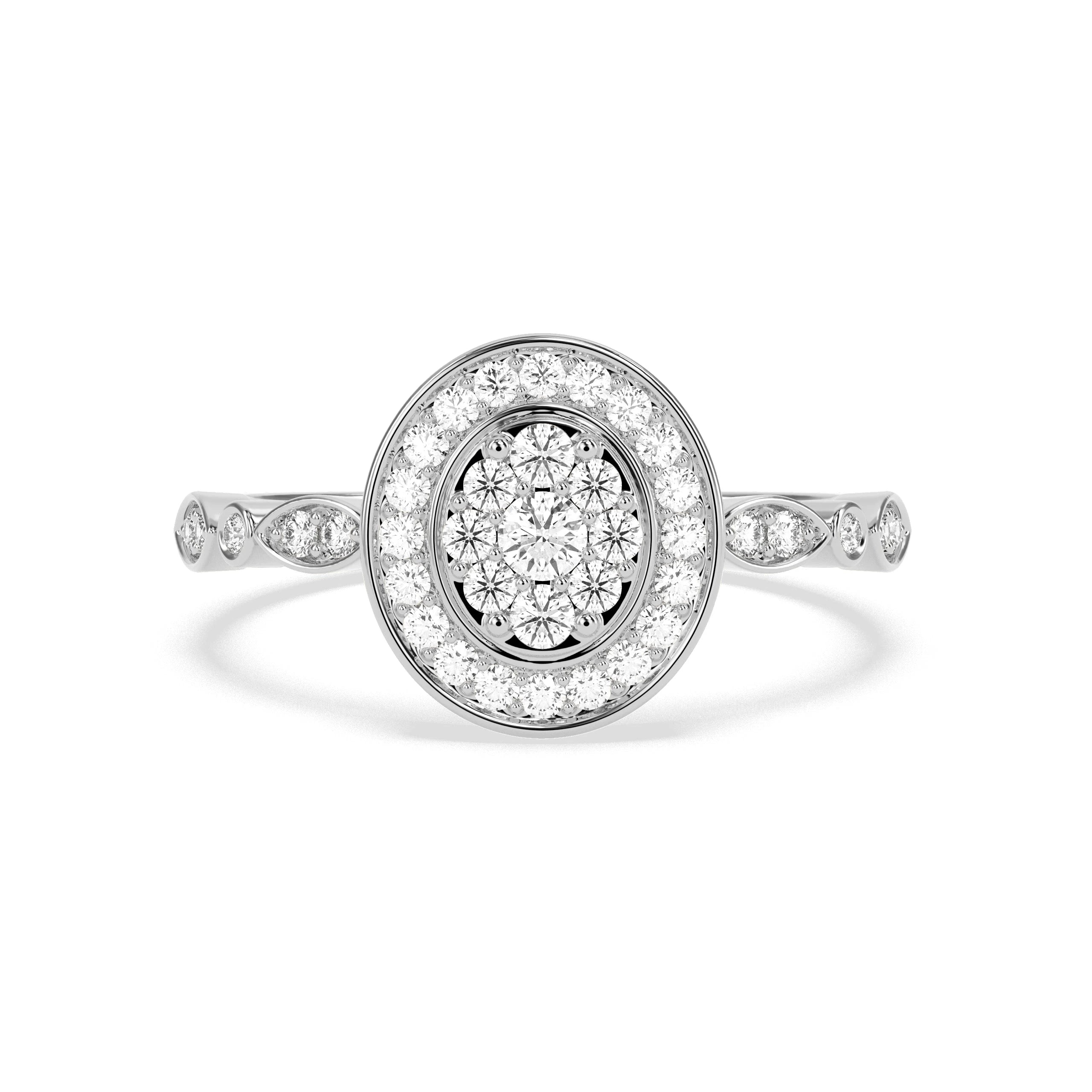 0.39 CT Diamond Dazzle Diamond RING - Godahari Dev Jewells