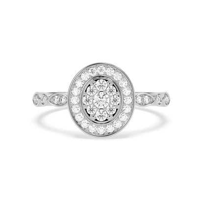 0.39 CT Diamond Dazzle Diamond RING - Godahari Dev Jewells
